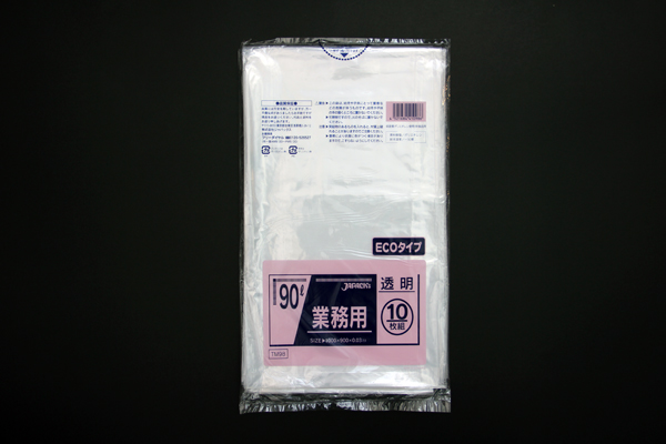【ごみ袋】TM98 業務用ポリ袋エコ 透明 90L